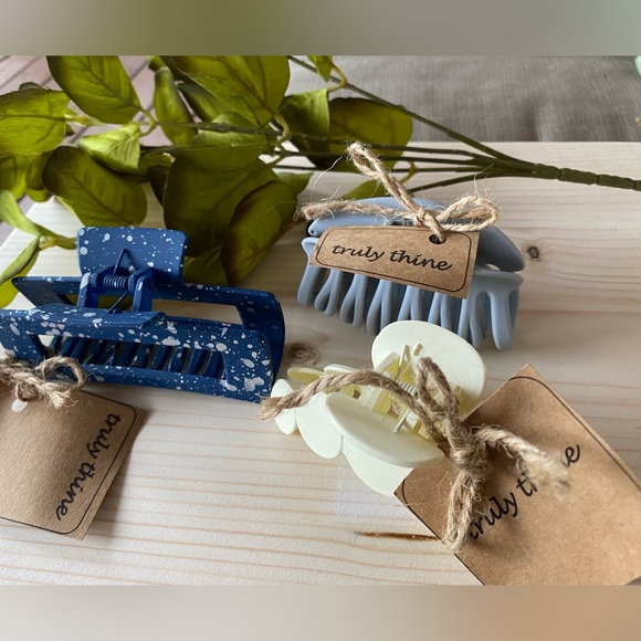 Chunky Hair Clip Set - Picture 1 of 5